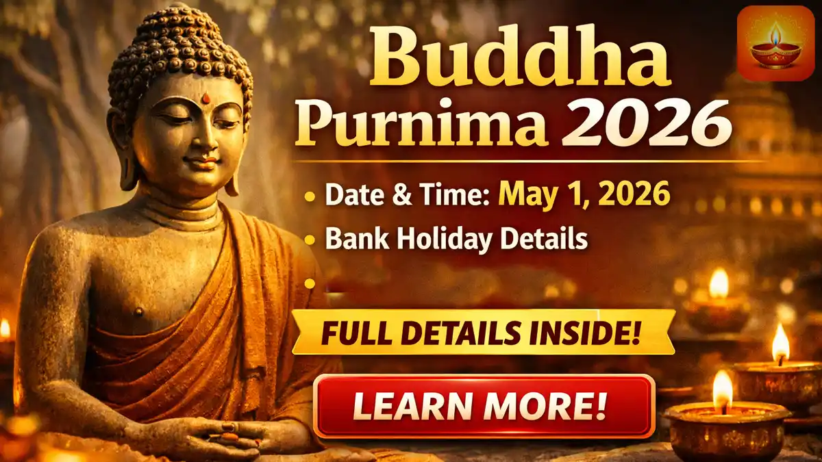 Buddha Purnima 2026 date and time in India May 1 Buddha Jayanti celebration