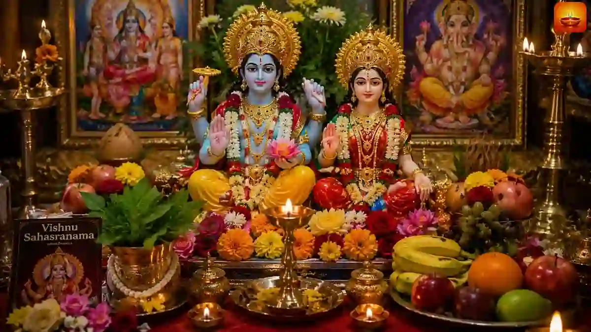 2026 Yogini Ekadashi Vrat dedicated to Lord Vishnu with Lakshmi and Tulsi worship