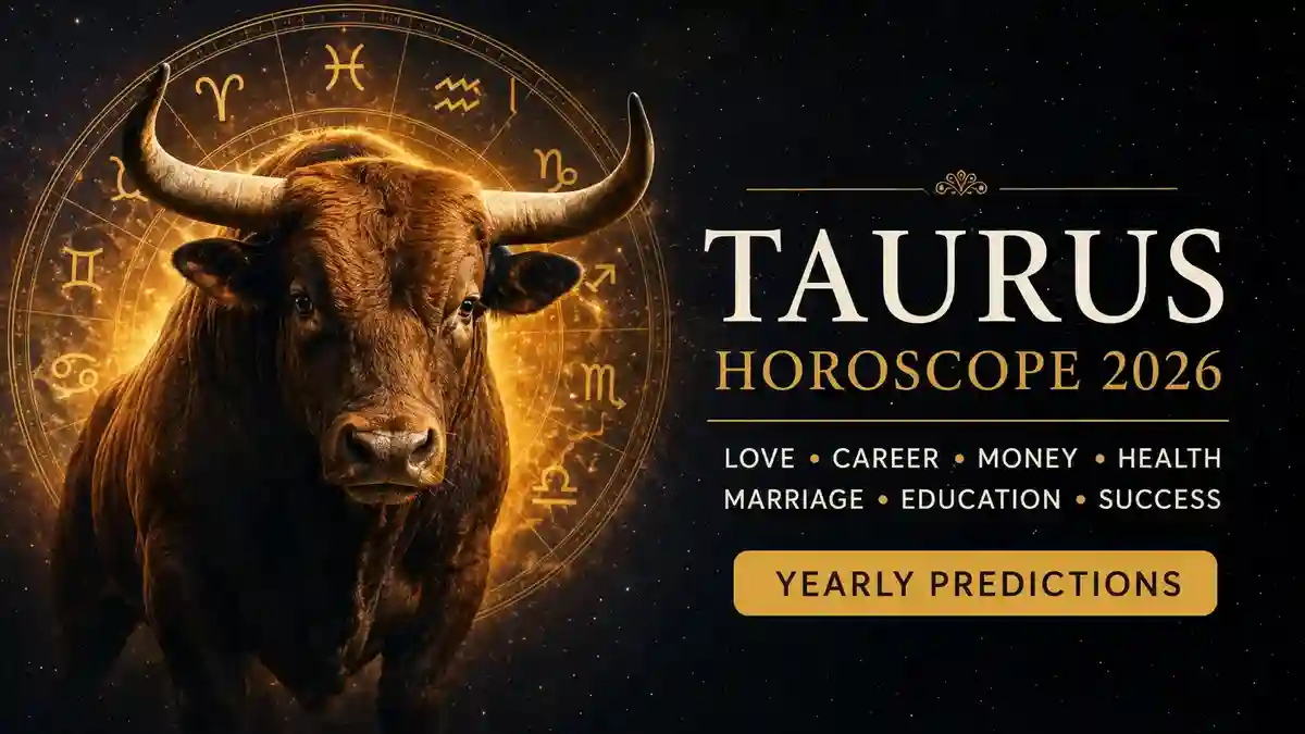 Taurus Horoscope 2026 yearly astrology predictions for love career money health and relationships
