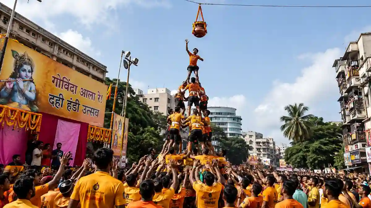 Gopalakala 2026 Dahi Handi celebration in Maharashtra