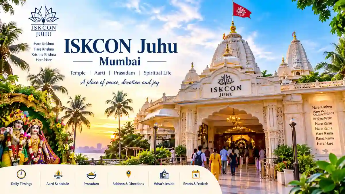 ISKCON Juhu Temple Mumbai timings, aarti and prasad